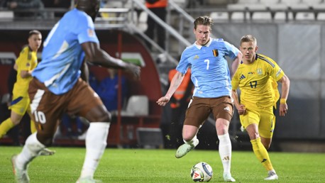 Asistencia de Kevin de Bruyne en la derrota de Bélgica