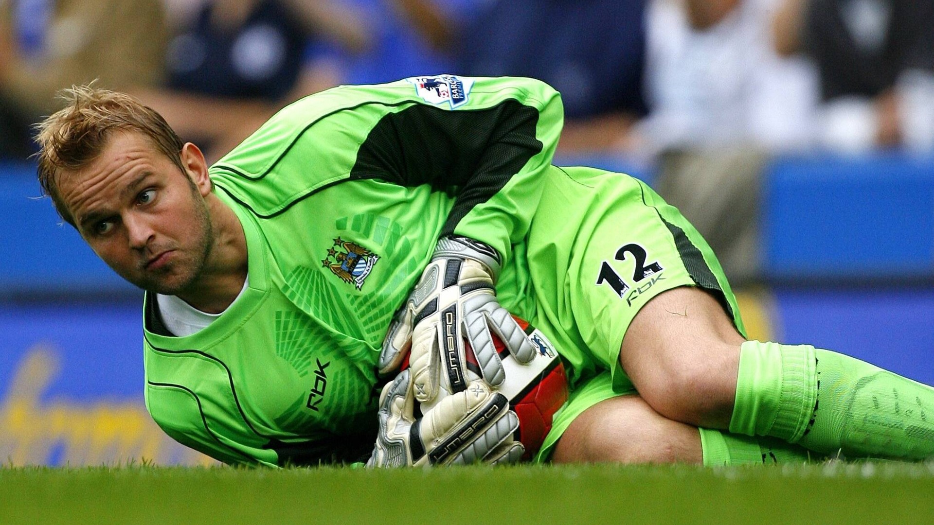 HAND IT TO NICKY: Weaver in action during his final season at City.