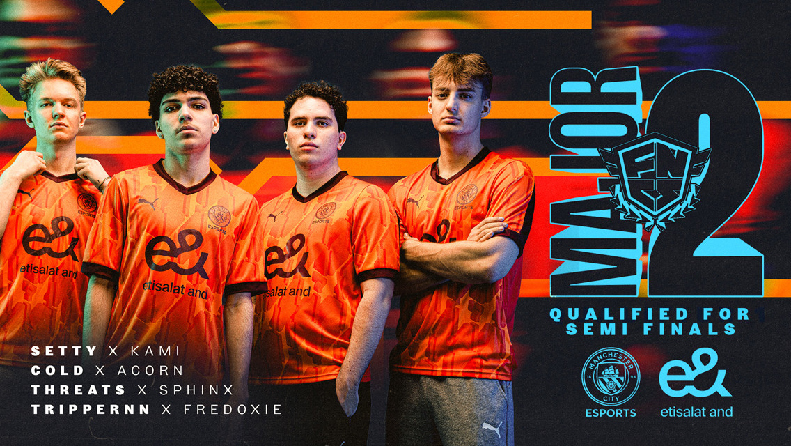 How City Esports’ Fortnite pros qualified for the FNCS Major 2 semi-finals 