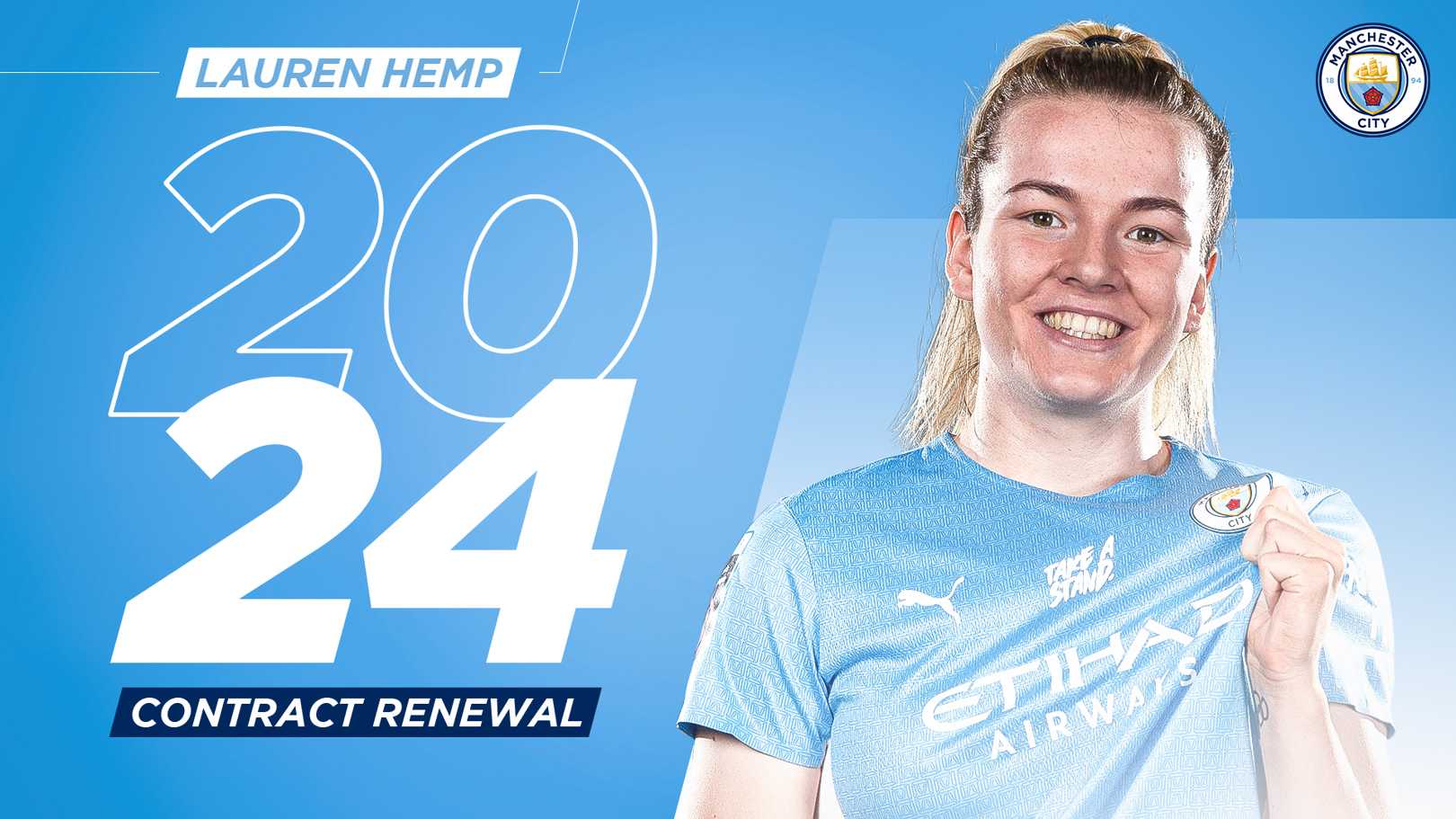 Lauren Hemp agrees two-year contract extension