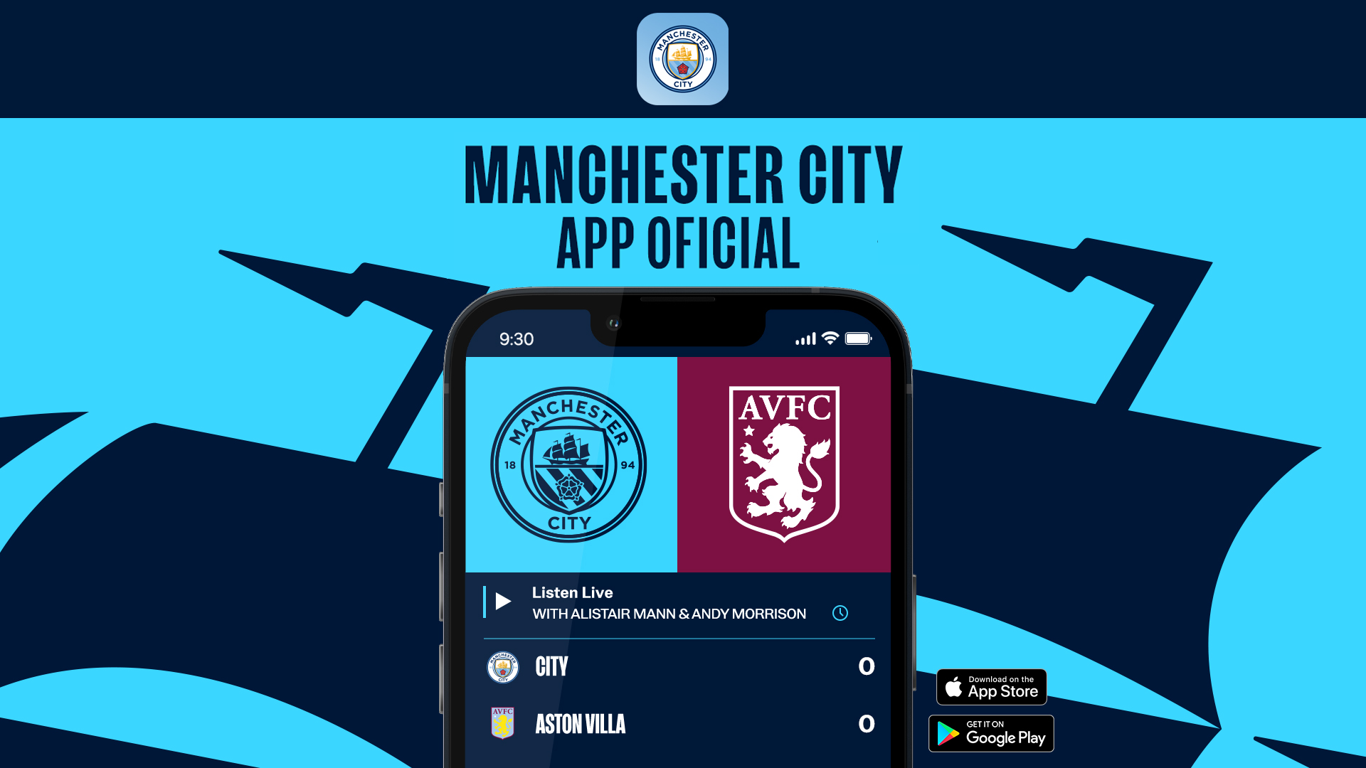 Follow our City v Villa coverage on the Official App