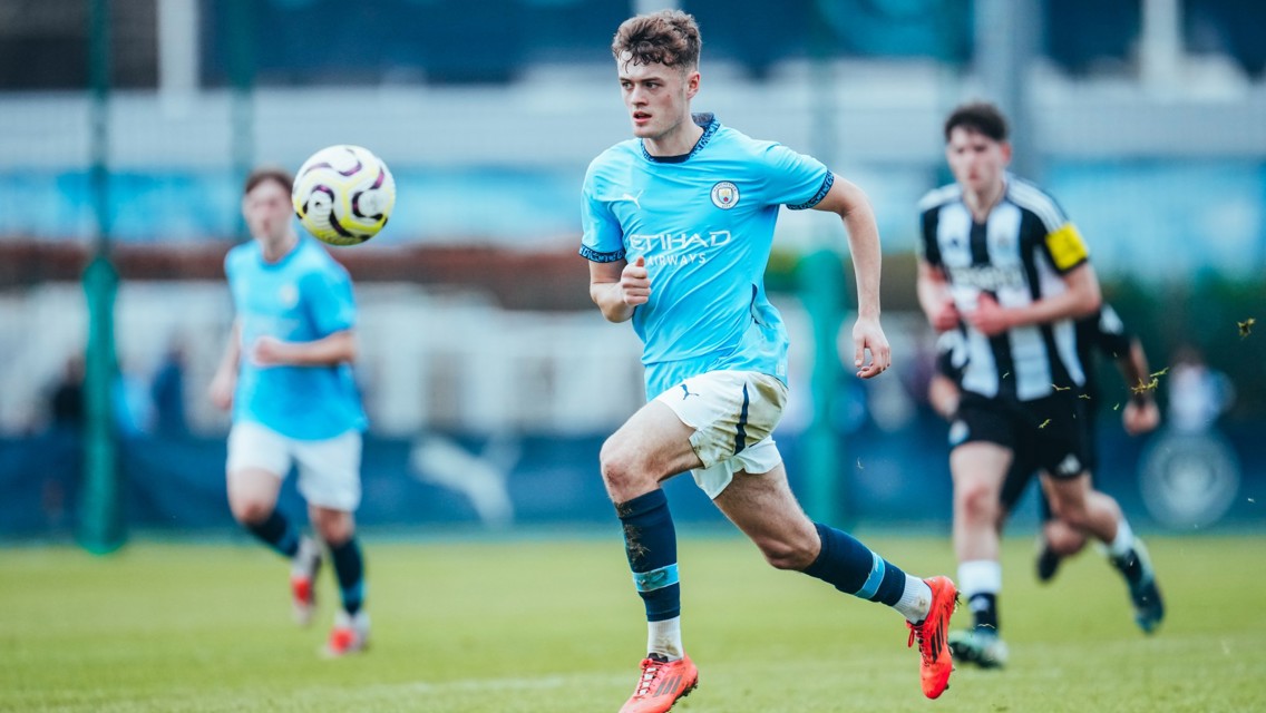 Watch our U18 Premier League clash with Newcastle live on CITY+