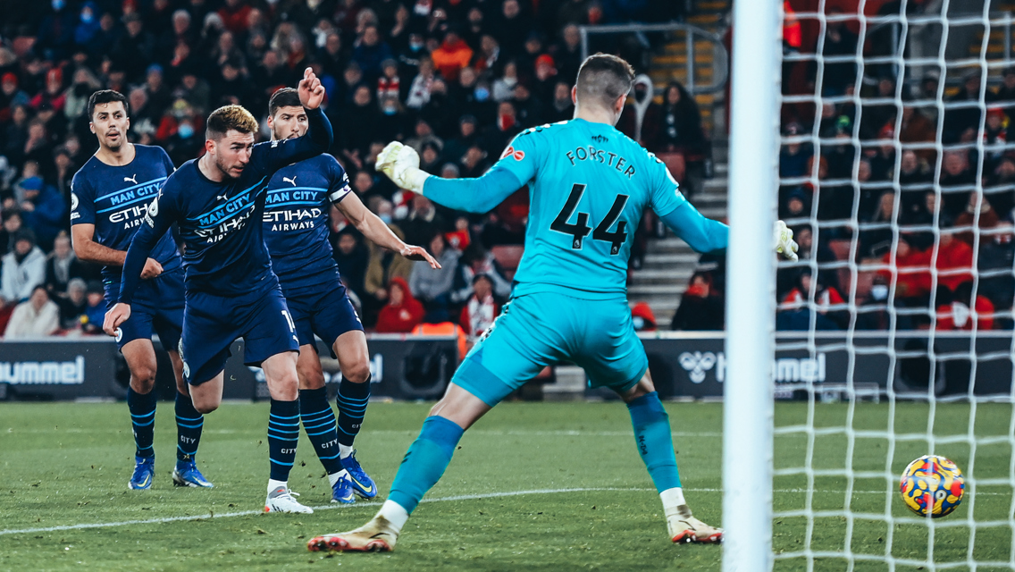 Laporte leveller earns City a share of the spoils at Southampton