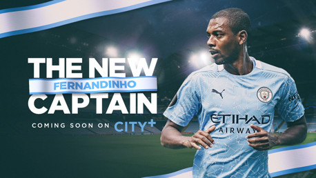 Fernandinho – The New Captain: Segera di CITY+