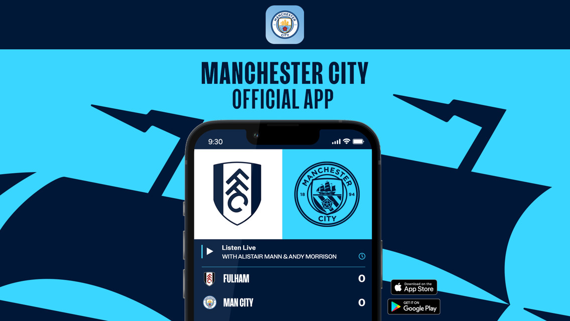How to follow Fulham v City on our official app