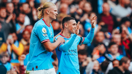 HAT-TRICK HEROS: Foden and Haaland!