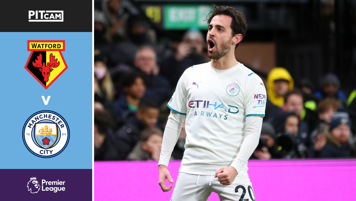 CITY+ Pitcam highlights: Watford 1-3 City