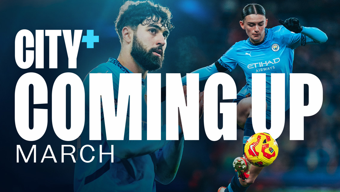 Coming up on CITY+ this March