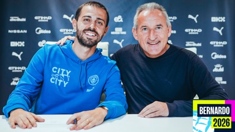 Bernardo Silva prolonge à City 
